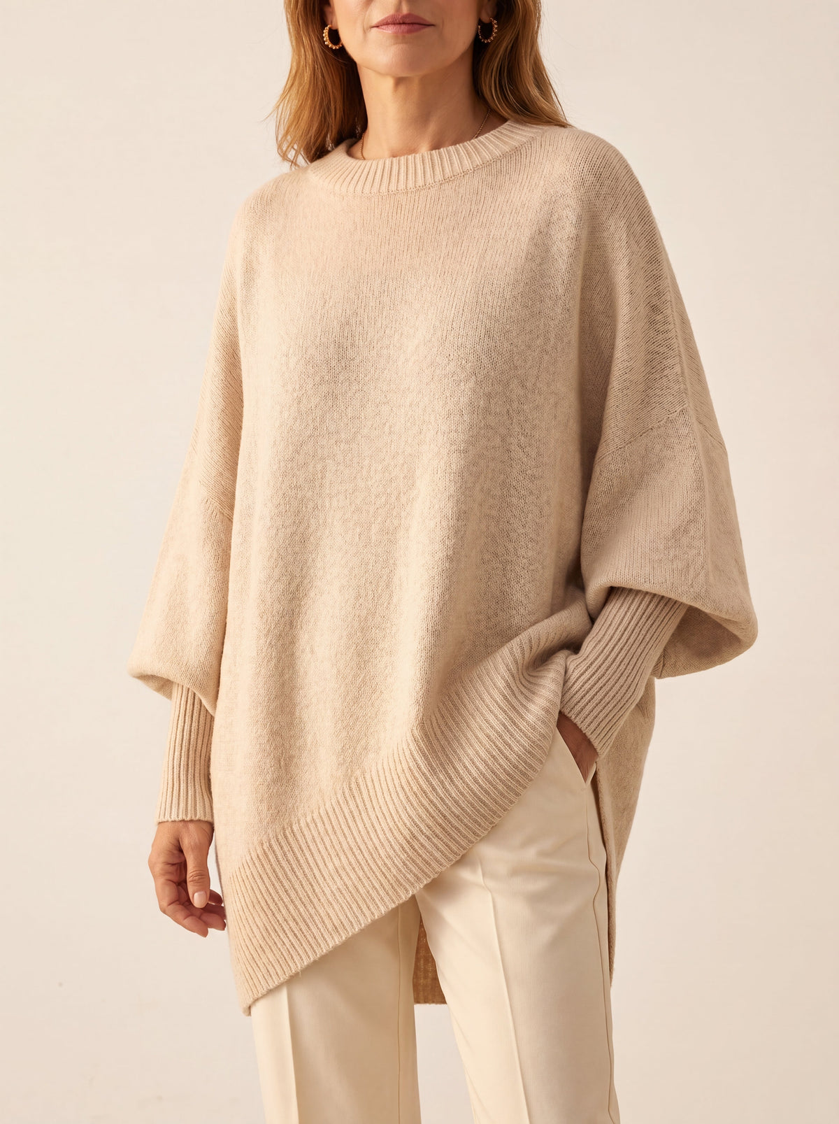 Jersey oversize suave «Adela»