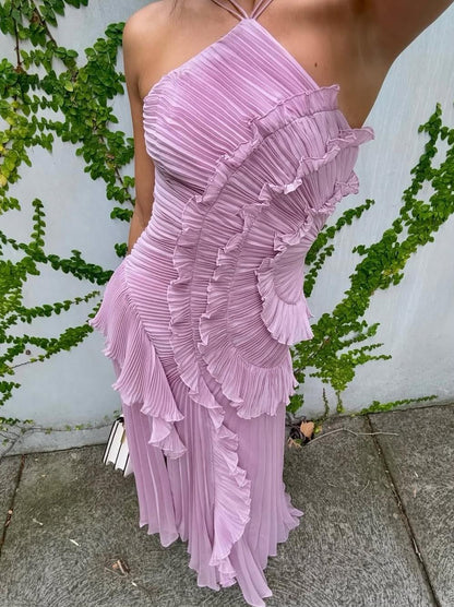Vestido de volantes «Isadora»